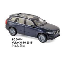 Volvo  - XC90 2016 blue - 1:43 - Norev - 870054 - nor870054 | Toms Modelautos