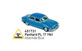 Panhard  - PL 17 1961 blue - 1:87 - Norev - 451731 - nor451731 | Toms Modelautos