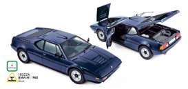 BMW  - M1 1980 blue - 1:18 - Norev - 183224 - nor183224 | Toms Modelautos