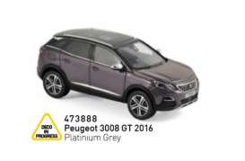 Peugeot - 3008 GT 2016 grey - 1:43 - Norev - 473888 - nor473888 | Tom's Modelauto's Peugeot - 3008 GT 2016 grey - 1:43 - Norev - 473888 - nor473888 | Tom's Modelauto's