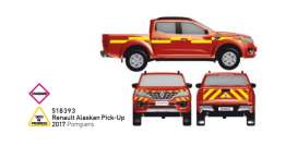 Renault  - Alaskan Pick-Up 2017 red/yellow - 1:43 - Norev - 518393 - nor518393 | Toms Modelautos