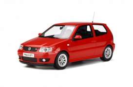 Volkswagen  - Polo GTi 2001 red - 1:18 - OttOmobile Miniatures - 270 - otto270 | Toms Modelautos