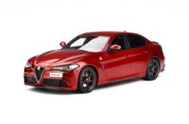 Alfa Romeo  - Giulia Quadriffoglio 2016 red - 1:18 - OttOmobile Miniatures - 284 - otto284 | Toms Modelautos