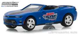 Chevrolet  - Camaro 2018 blue - 1:64 - GreenLight - 30004 - gl30004 | Toms Modelautos