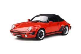 Porsche  - 911  1989 red - 1:18 - GT Spirit - 130 - GT130 | Toms Modelautos