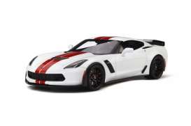 Chevrolet  - Corvette C7 Z06 2017 white - 1:18 - GT Spirit - 214 - GT214 | Toms Modelautos