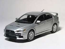 Mitsubishi  - Lancer GSR silver - 1:43 - Kyosho - 3492S - kyo3492S | Toms Modelautos