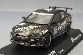 Mitsubishi  - Lancer 2011 black/white - 1:43 - Kyosho - 3495T - kyo3495T | Toms Modelautos