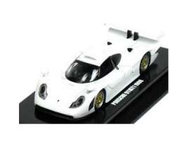 Porsche  - 911 GT1 1998 white - 1:64 - Kyosho - 6542W - kyo6542W | Toms Modelautos