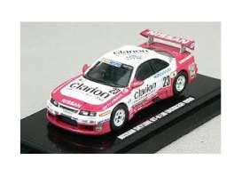 Nissan  - Skyline GTS-R 1996 white/red - 1:64 - Kyosho - 6652B - kyo6652B | Toms Modelautos