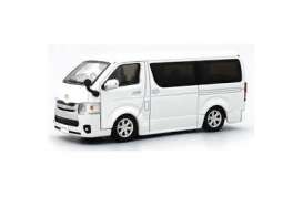 Toyota  - Hiace 2014 white - 1:64 - Kyosho - 6663W - kyo6663W | Toms Modelautos