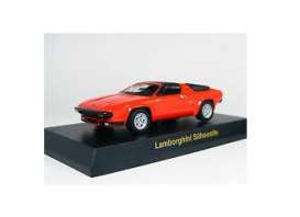 Lamborghini  - Silhouette red - 1:64 - Kyosho - 7045A7 - kyo7045A07 | Toms Modelautos
