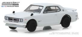 Nissan - Skyline GTS-R 1971 white - 1:64 - GreenLight - 47020B - gl47020B | Tom's Modelauto's Nissan - Skyline GTS-R 1971 white - 1:64 - GreenLight - 47020B - gl47020B | Tom's Modelauto's