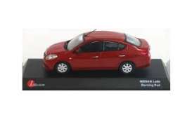 Nissan - Latio red - 1:43 - J Collection - jc77004RD | Tom's Modelauto's Nissan - Latio red - 1:43 - J Collection - jc77004RD | Tom's Modelauto's