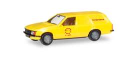 Opel  - Rekord 1958 yellow - 1:87 - Herpa - herpa93972 | Toms Modelautos
