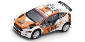 Ford  - Fiesta 2018 red/white/black - 1:43 - Spark - S5966 - spaS5966 | Toms Modelautos