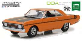 Chrysler  - Valiant VG 1970 hemi orange/black - 1:18 - GreenLight - 18007 - gl18011 | Toms Modelautos