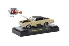 Dodge  - Charger 1966 beige/black roof - 1:64 - M2 Machines - 32600-40A - M2-32600-40A | Toms Modelautos