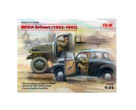 Figures diorama - RKKA Drivers  - 1:35 - ICM - icm35643 | Toms Modelautos