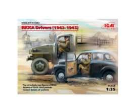 Figures diorama - RKKA Drivers - 1:35 - ICM - icm35643 | Tom's Modelauto's Figures diorama - RKKA Drivers - 1:35 - ICM - icm35643 | Tom's Modelauto's