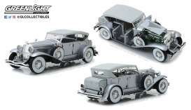 Duesenberg  - II SJ silver - 1:18 - GreenLight - 13525 - gl13525 | Toms Modelautos