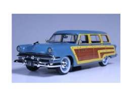 Ford  - Country Squire 1953 blue - 1:43 - Goldvarg Collection - GC006A - GC006A | Toms Modelautos
