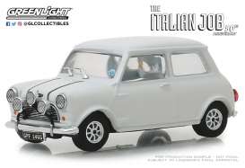 Austin  - Mini Cooper S 1967 white/black straps - 1:43 - GreenLight - 86551 - gl86551 | Toms Modelautos