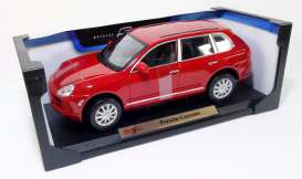Porsche - Cayenne Turbo 2006 red - 1:18 - Maisto - 31113s - mai31113r | Toms Modelautos Porsche - Cayenne Turbo 2006 red - 1:18 - Maisto - 31113s - mai31113r | Toms Modelautos