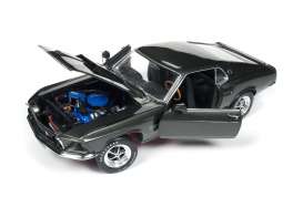 Ford  - Mustang 1969 black jade - 1:18 - Auto World - AMM1152 - AMM1152 | Toms Modelautos