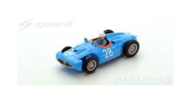 Bugatti  - Type 251 1956 blue - 1:43 - Spark - s5280 - spas5280 | Toms Modelautos