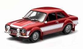 Ford  - Escort RS 2000 MKI 1973 red/white - 1:18 - Triple9 Collection - 1800133 - T9-1800133 | Toms Modelautos