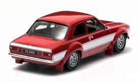 Ford  - Escort RS 2000 MKI 1973 red/white - 1:18 - Triple9 Collection - 1800133 - T9-1800133 | Toms Modelautos