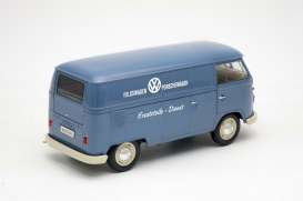 Volkswagen  - T1 Panel Van 1963 blue/white - 1:18 - Welly - 18053TDB - welly18053TDB | Toms Modelautos
