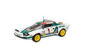 Lancia  - Stratos HF #1 1977 white/green/red - 1:43 - Magazine Models - RAstratos1 - MagRAstratos1 | Toms Modelautos