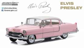 Cadillac  - Fleetwood series 60 *Elvis* 1955 pink/white - 1:18 - GreenLight - 12950 - gl12950 | Toms Modelautos
