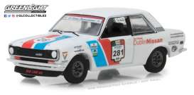 Datsun - 510 1972 blue/white/red - 1:64 - GreenLight - 35110A - gl35110A | Tom's Modelauto's Datsun - 510 1972 blue/white/red - 1:64 - GreenLight - 35110A - gl35110A | Tom's Modelauto's