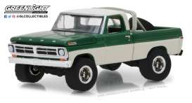 Ford - F-100 1971 grey/green - 1:64 - GreenLight - 35110B - gl35110B | Tom's Modelauto's Ford - F-100 1971 grey/green - 1:64 - GreenLight - 35110B - gl35110B | Tom's Modelauto's