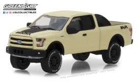 Ford  - F-150 2016 creme - 1:64 - GreenLight - 35110E - gl35110E | Toms Modelautos