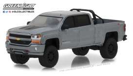 Chevrolet - Silverado 2018 grey - 1:64 - GreenLight - 35110F - gl35110F | Tom's Modelauto's Chevrolet - Silverado 2018 grey - 1:64 - GreenLight - 35110F - gl35110F | Tom's Modelauto's