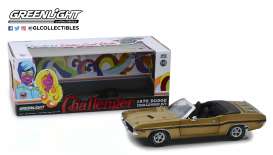 Dodge  - Challenger 1970 gold poly - 1:18 - GreenLight - 13527 - gl13527 | Toms Modelautos