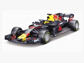 Red Bull Racing - 2018 blue/red/yellow - 1:43 - Bburago - bura2018 | Tom's Modelauto's Red Bull Racing - 2018 blue/red/yellow - 1:43 - Bburago - bura2018 | Tom's Modelauto's