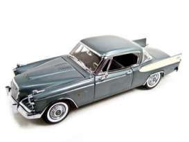 Studebaker  - 1957 woodsmoke grey - 1:18 - SunStar - 6151 - sun6151 | Toms Modelautos