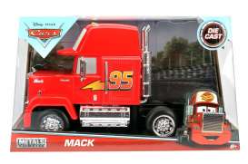 Cars  - Mack red - 1:24 - Jada Toys - 98103 - jada98103 | Toms Modelautos