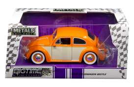 Volkswagen  - 1958 orange/white - 1:24 - Jada Toys - 99051o - jada99051o | Toms Modelautos