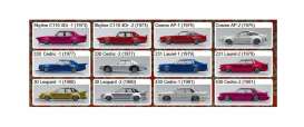 Assortment/ Mix  - various - 1:64 - Aoshima - 105542 - abk105542 | Toms Modelautos