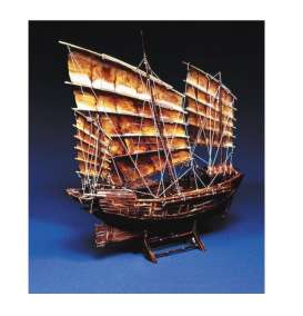 Boats  - Chinese Junk 1880 1880  - 1:60 - Aoshima - 05646 - abk05646 | Toms Modelautos