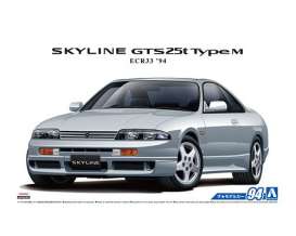 Nissan  - Skyline 1994  - 1:24 - Aoshima - 06212 - abk06212 | Toms Modelautos