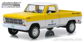 Ford  - F-100 1968 yellow/white - 1:24 - GreenLight - 85023 - gl85023 | Toms Modelautos