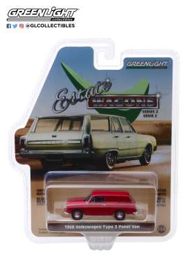 Volkswagen - Type 3 1968 red - 1:64 - GreenLight - 29930D - gl29930D | Tom's Modelauto's Volkswagen - Type 3 1968 red - 1:64 - GreenLight - 29930D - gl29930D | Tom's Modelauto's
