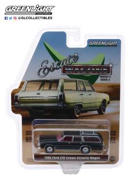 Ford  - LTD Crown Victoria 1986 dark grey - 1:64 - GreenLight - 29930E - gl29930E | Toms Modelautos